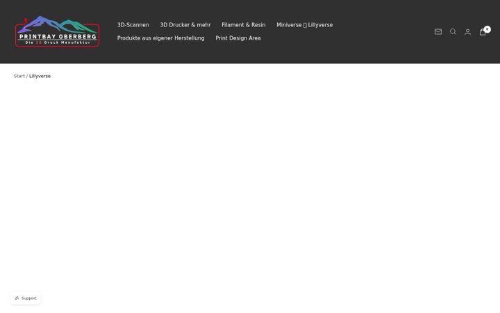 Screenshot of lillyverse.de