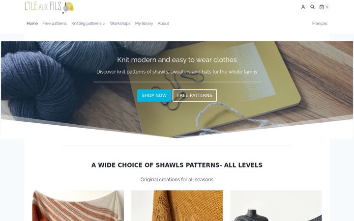Screenshot of lilofil.com