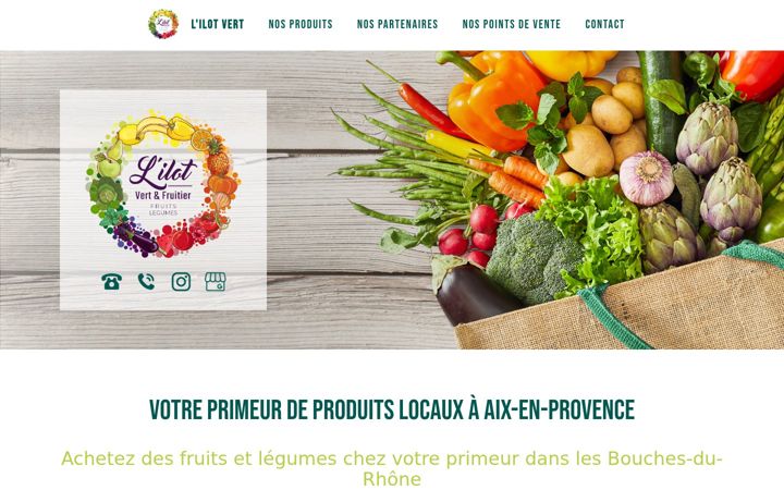Screenshot of lilot-vert-primeur.fr