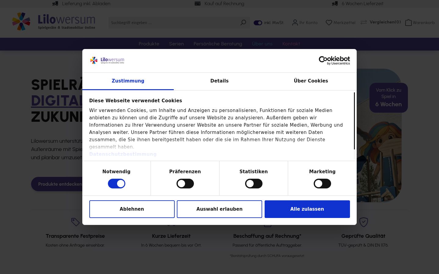 Zrzut ekranu banera zgody wyświetlanego przed jakąkolwiek interakcją