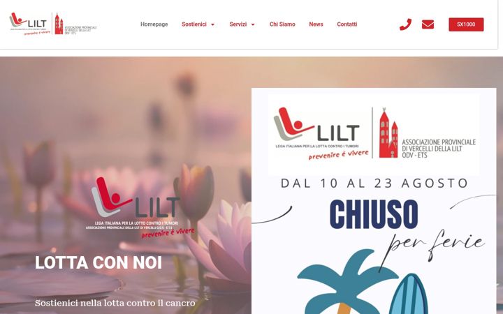 Screenshot of liltvercelli.it
