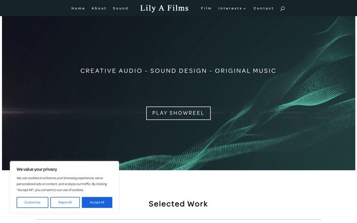 Screenshot of lilyafield.com
