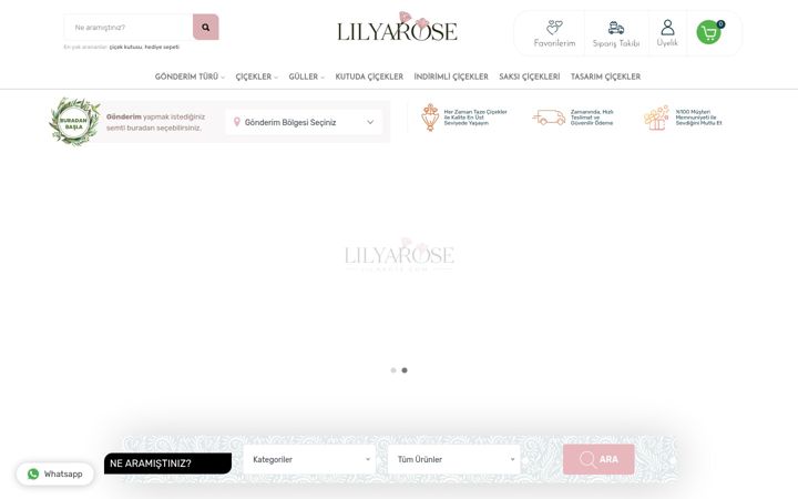 Screenshot of lilyarose.com
