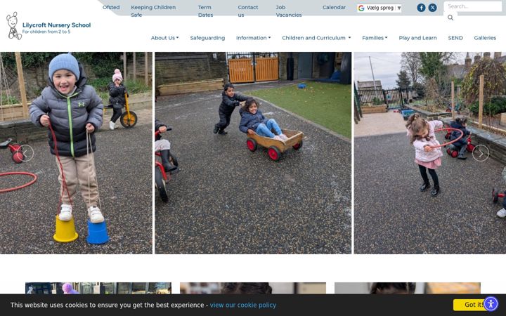 Screenshot of lilycroftnurseryschool.com