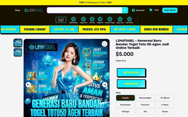 Screenshot of limacair.com