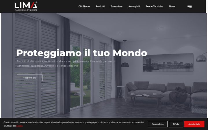 Screenshot of limagroupsrl.it