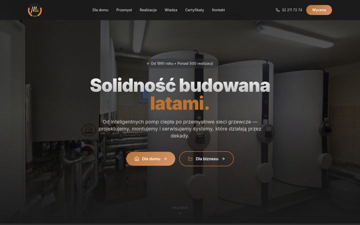 Screenshot of limanczyk.pl