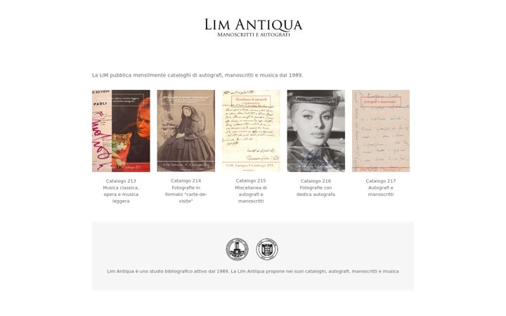 Screenshot of limantiqua.com