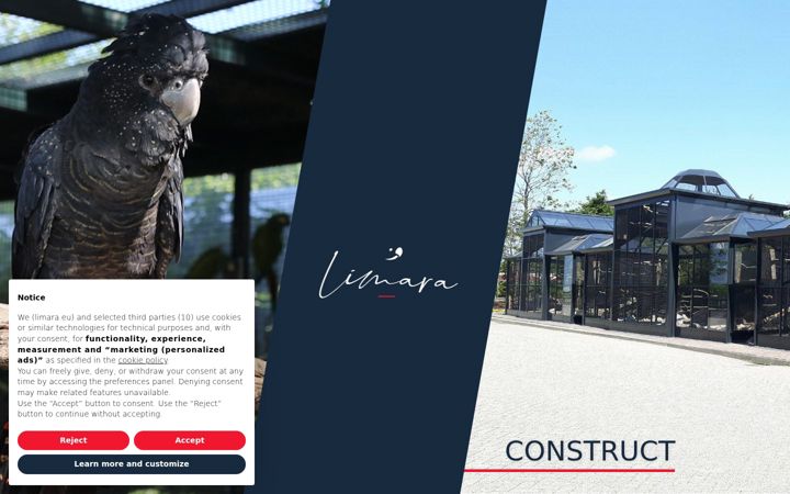Screenshot of limara.eu
