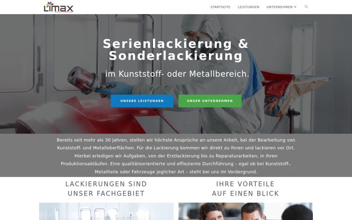 Screenshot of limax-gmbh.de