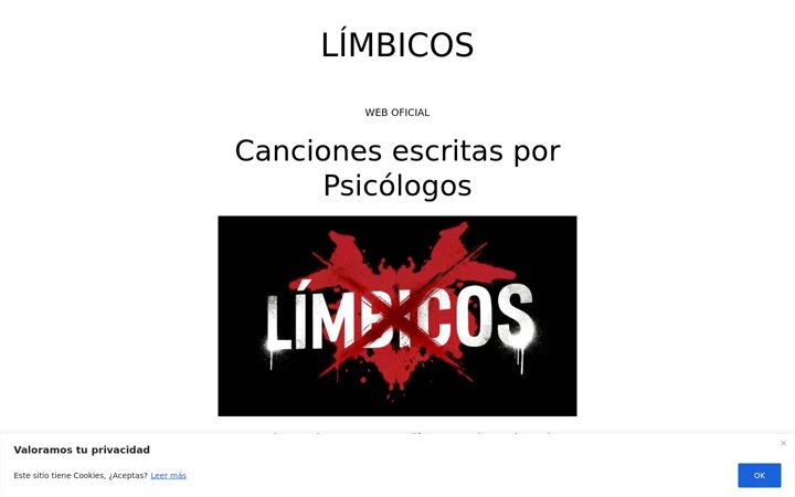 Screenshot of limbicos.com
