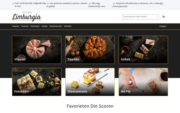 Screenshot of limburgiavlaai.nl