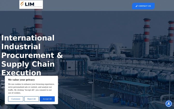 Screenshot of limconsulting.it