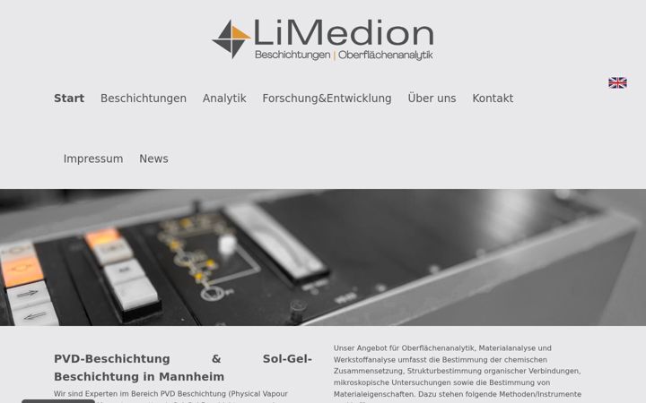 Screenshot of limedion.de