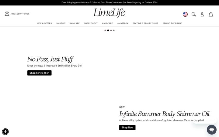 Zrzut ekranu limelife.com