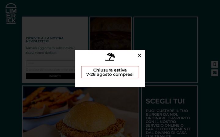 Screenshot of limerickroma.it