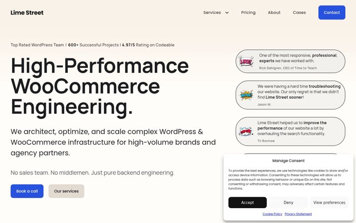 Screenshot of limestreet.pl