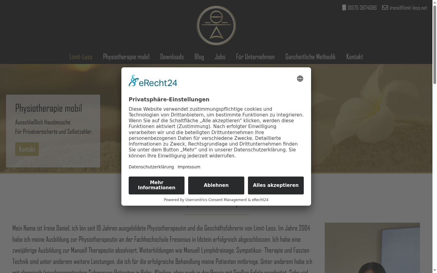 Zrzut ekranu banera zgody wyświetlanego przed jakąkolwiek interakcją