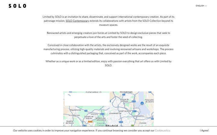 Screenshot of limitedbysolo.com