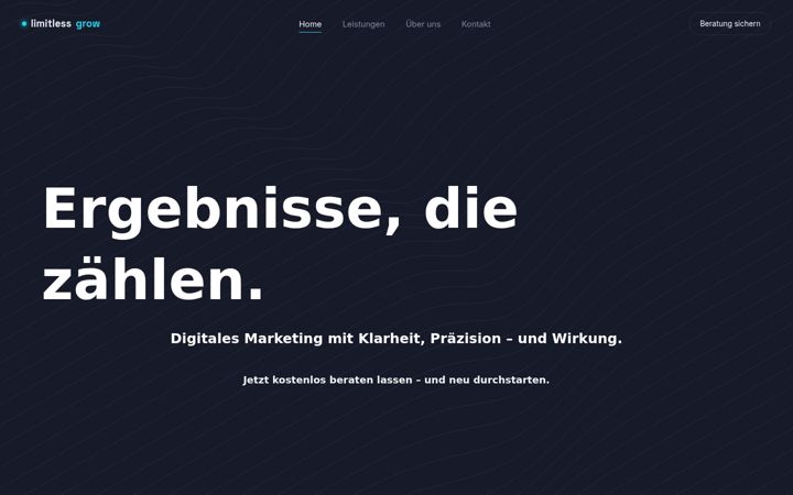 Screenshot of limitlessgrow.de