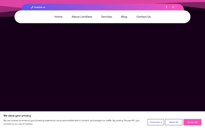 Screenshot of limitlessneurolab.com