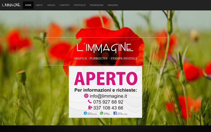 Screenshot of limmagine.it