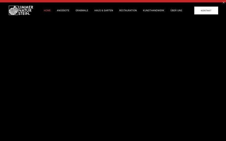 Screenshot of limmer-naturstein.de