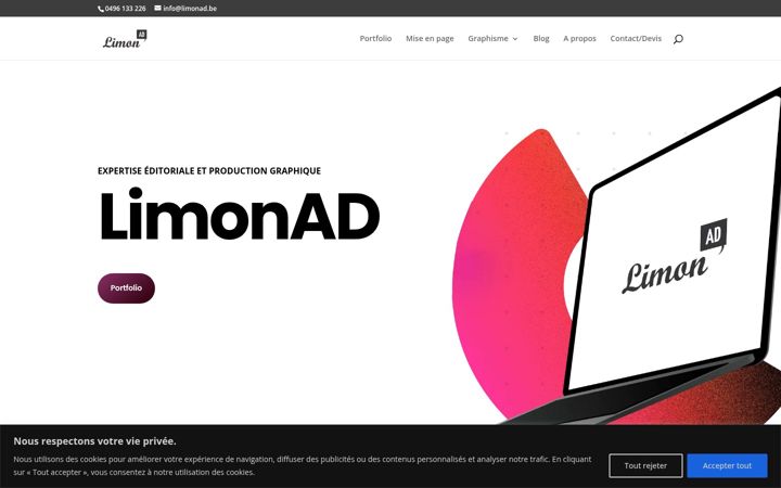 Screenshot of limonad.be