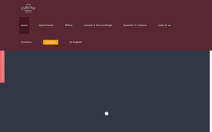 Screenshot of limonepalace.com