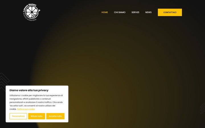 Screenshot of limonisonori.it