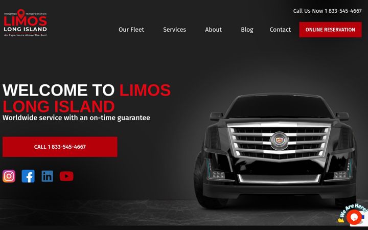 Screenshot of limoslongisland.com