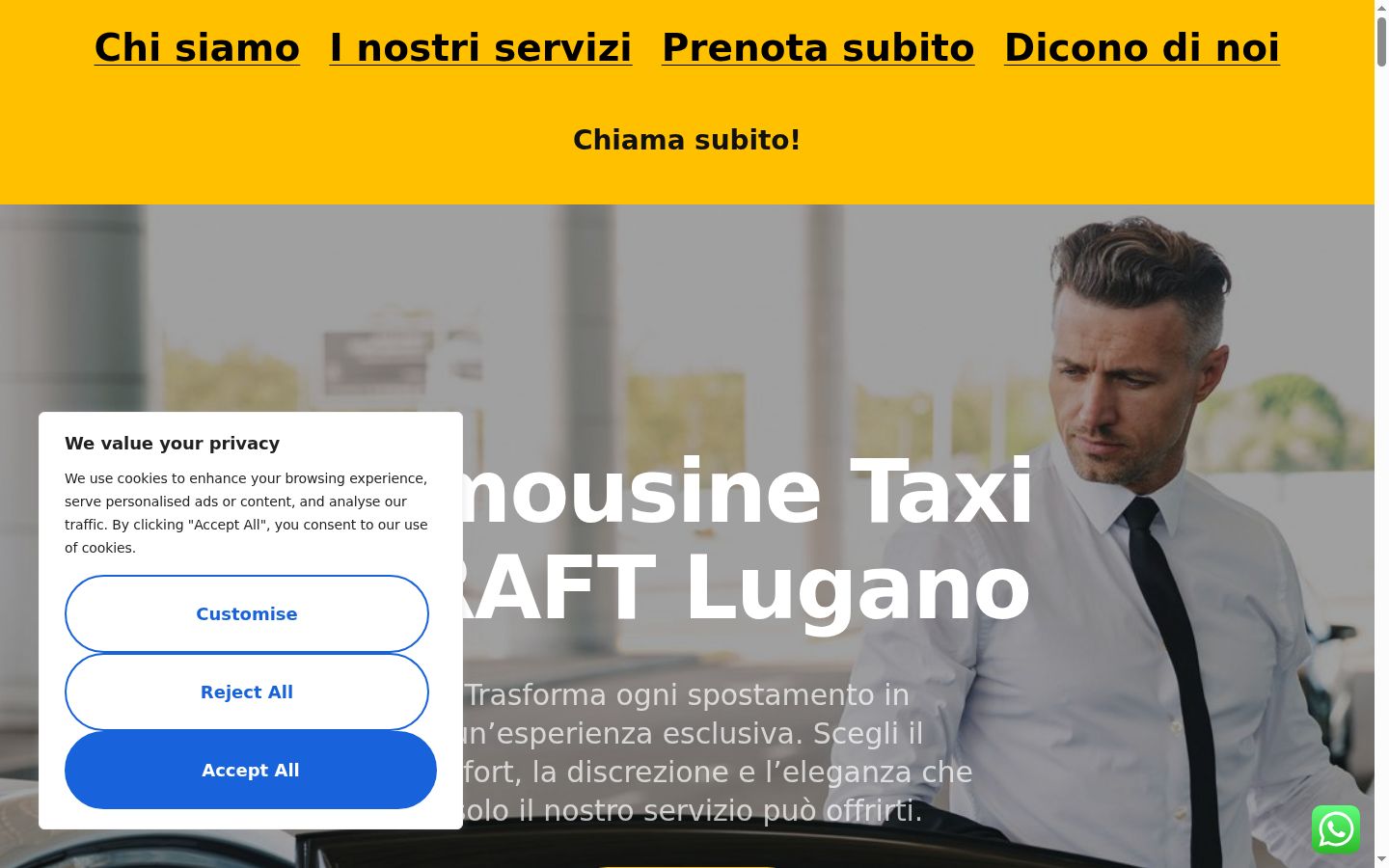 Screenshot tal-banner tal-kunsens muri qabel kwalunkwe interazzjoni