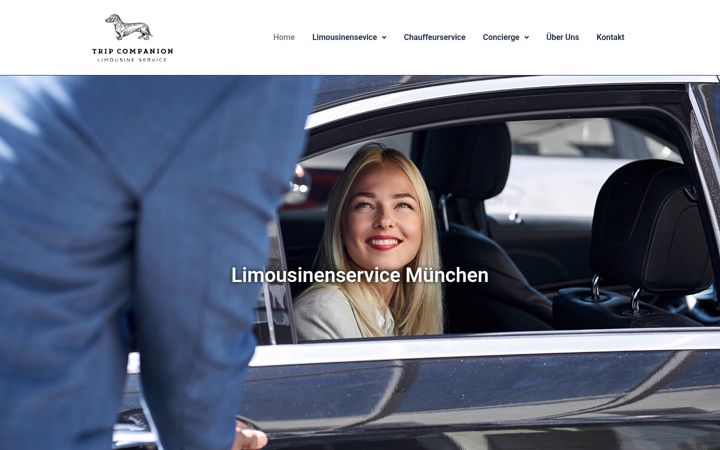 Screenshot of limousinenservice-muc.de