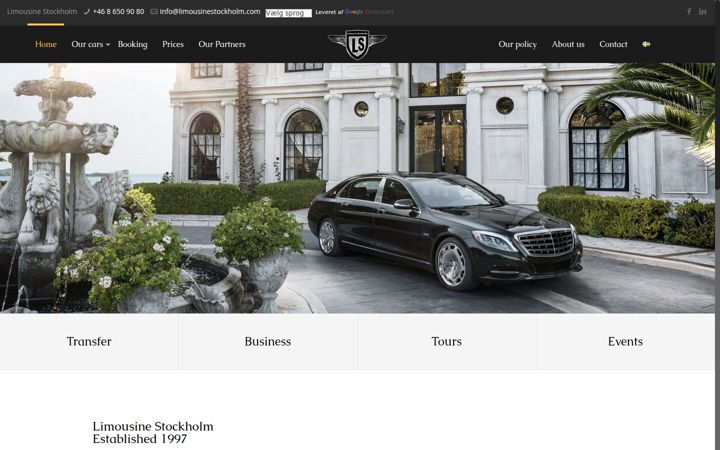 limousinestockholm.com