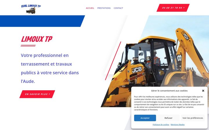 Screenshot of limouxtp.fr