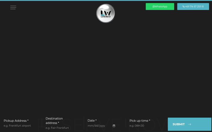 Screenshot of limoway-chauffeur.com