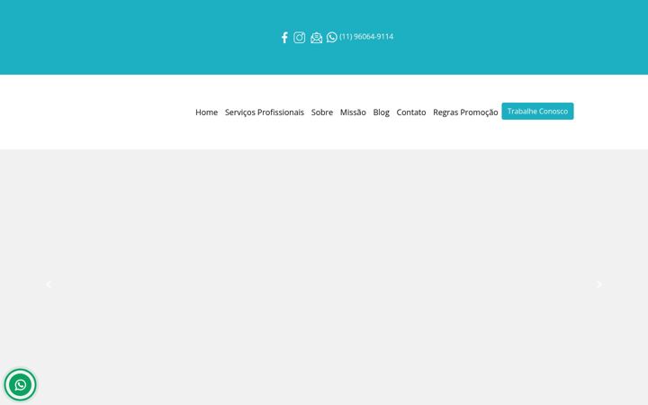 Screenshot of limpadoranovabrasil.com.br