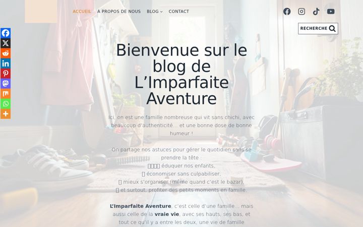 Screenshot of limparfaiteaventure.fr