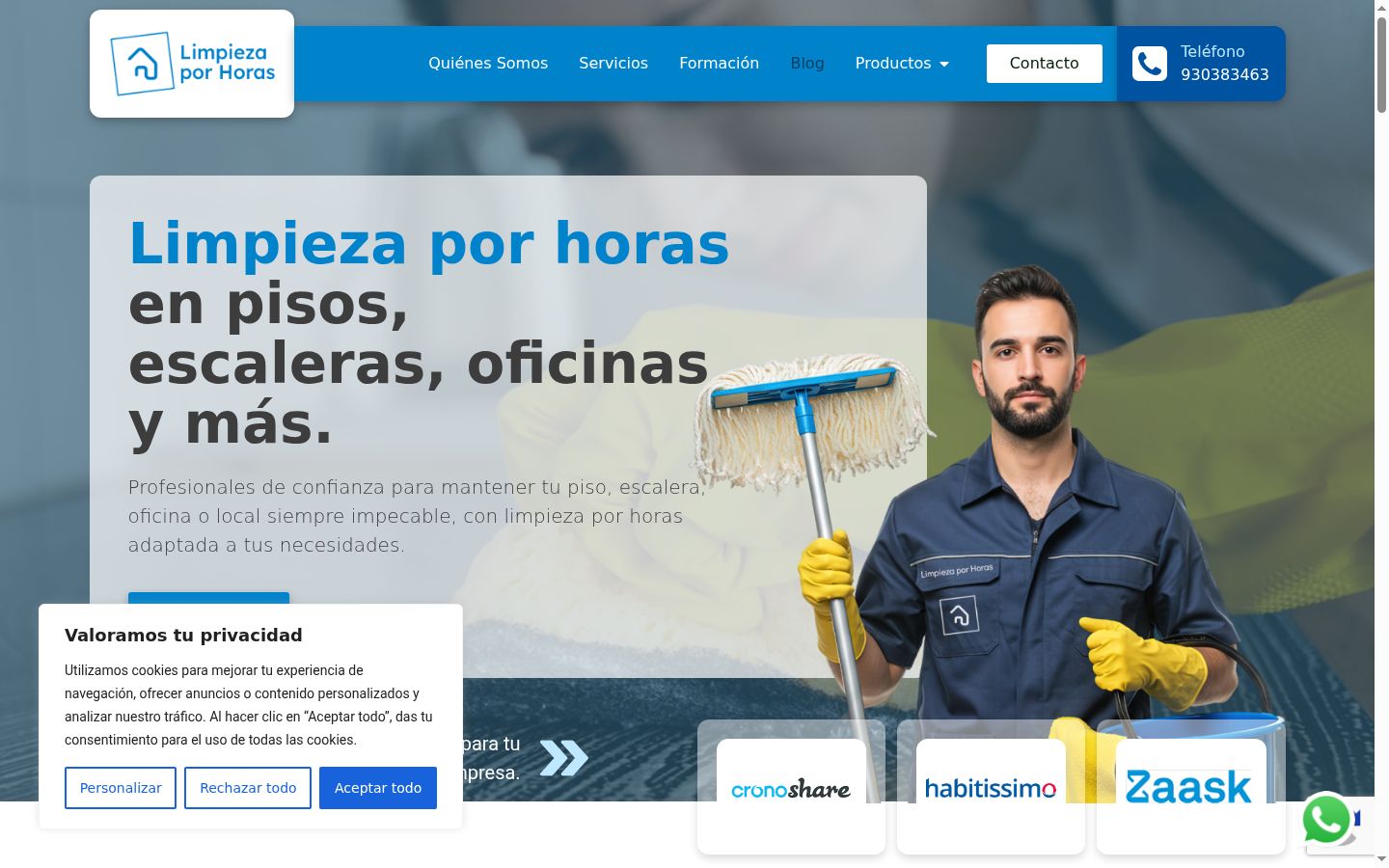 Sutikimo reklamjuostės, rodytos prieš bet kokią sąveiką, ekrano kopija