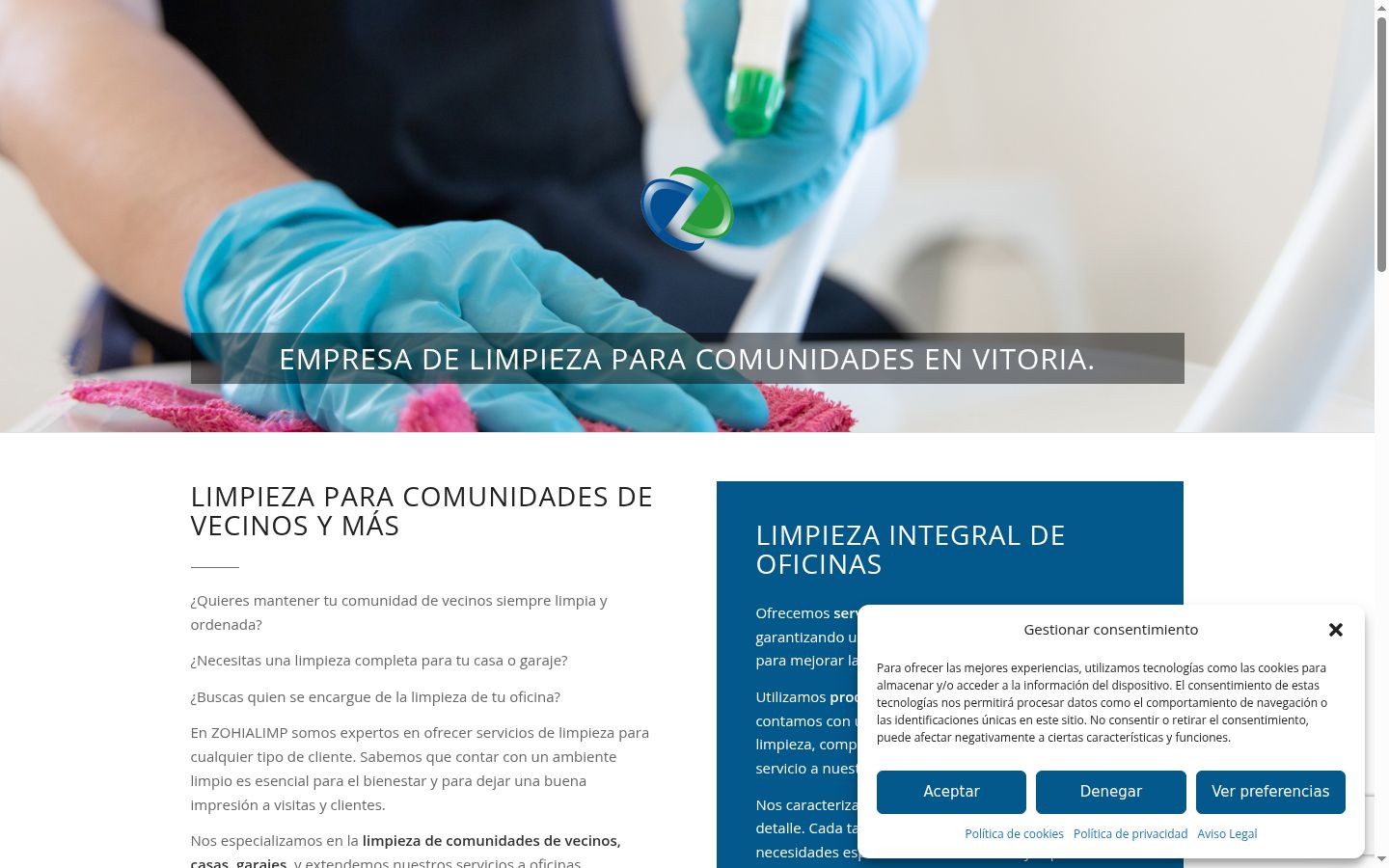 Screenshot tal-banner tal-kunsens muri qabel kwalunkwe interazzjoni