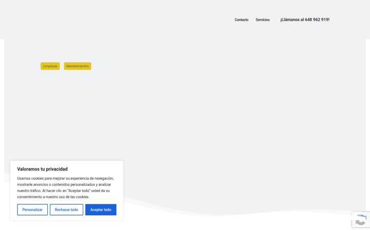 Screenshot of limpiezasdavidrodriguez.com