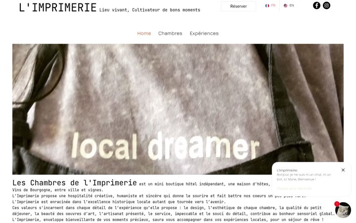 Screenshot of limprimeriebeaune.fr