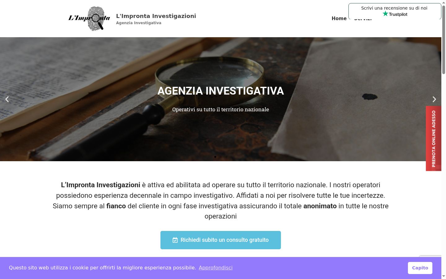 Snímek obrazovky baneru souhlasu zobrazeného před jakoukoli interakcí