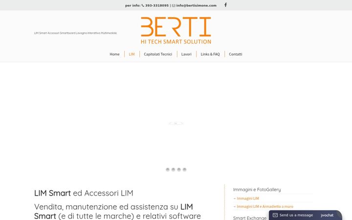 Screenshot of limsmart.it