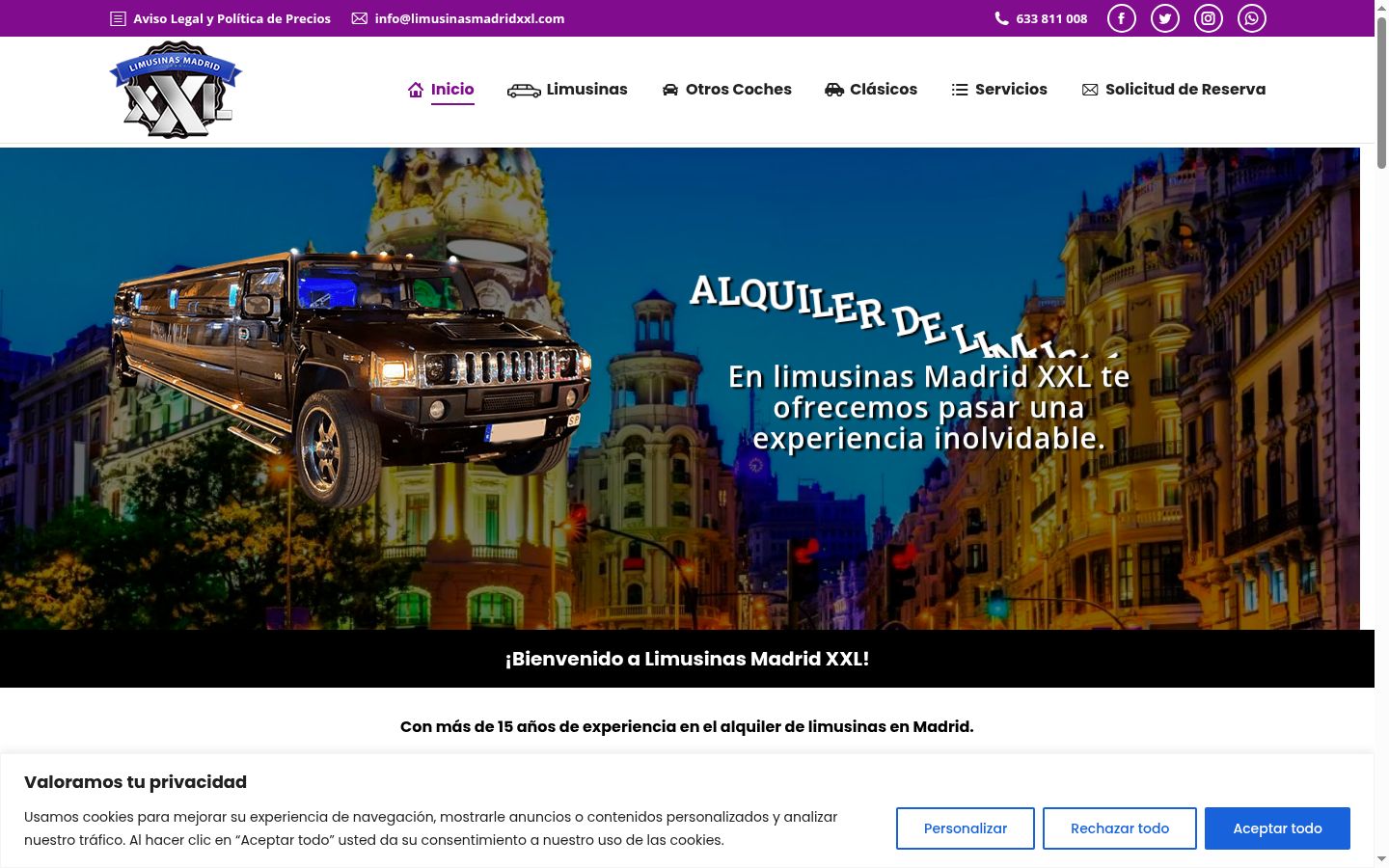 Screenshot tal-banner tal-kunsens muri qabel kwalunkwe interazzjoni