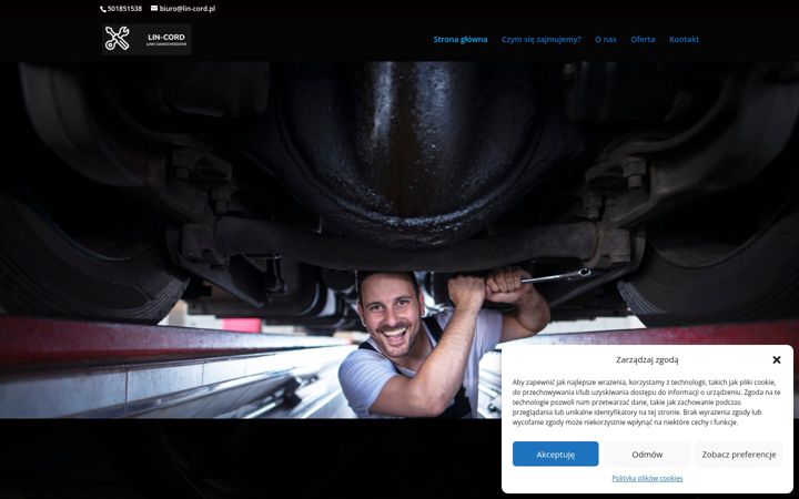 Screenshot of lin-cord.pl