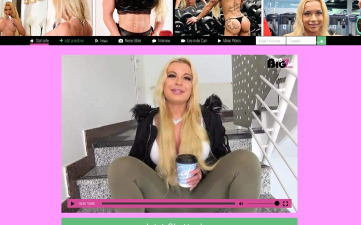 Screenshot of lina-fitness.net
