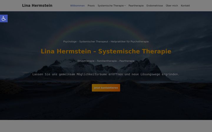 Screenshot of lina-hermstein.de