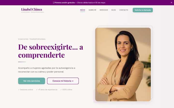 Screenshot of linabelchinea.com