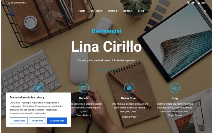 Screenshot of linacirillo.it